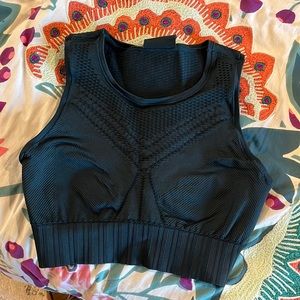Athleta sports bra high neck